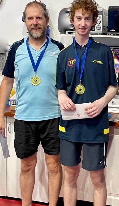Division 1 winners - Michael Bowrey and Toby Clarke. Photo: supplied