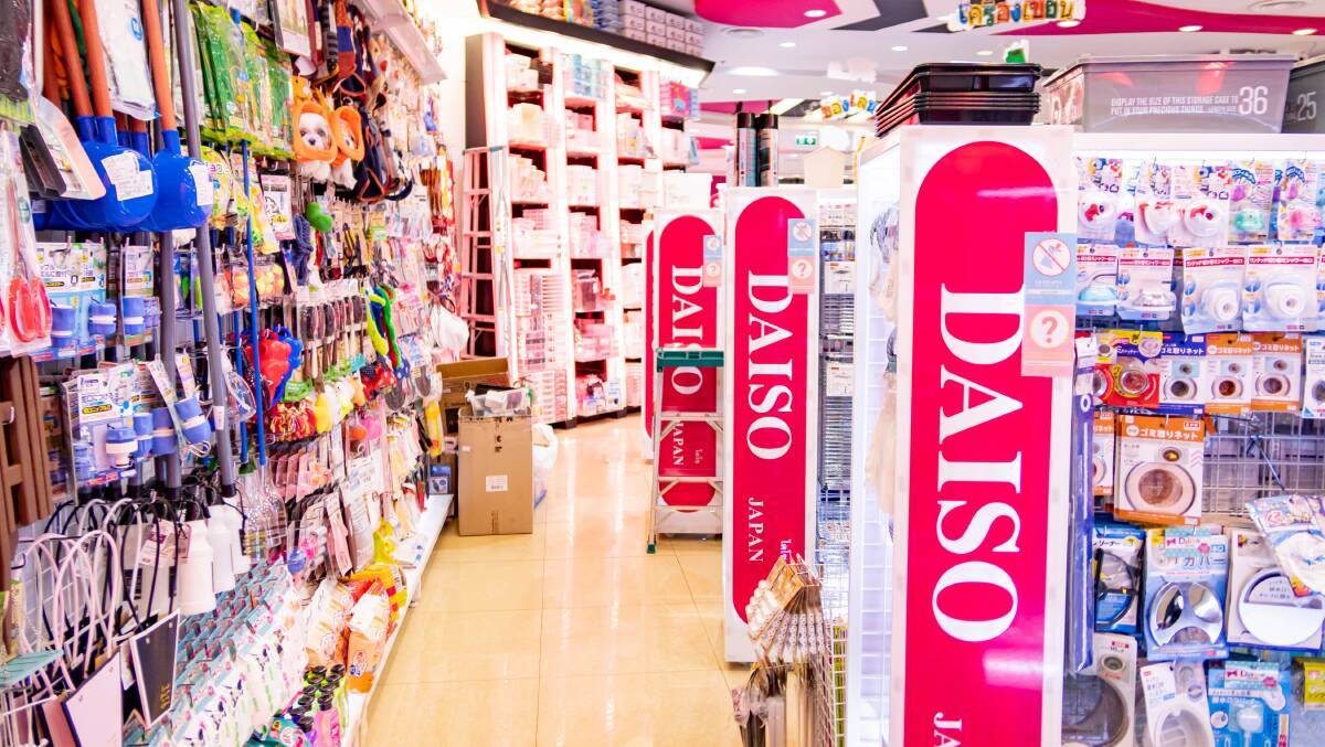 Daiso is opening at Westfield Belconnen later this month. Picture Shutterstock