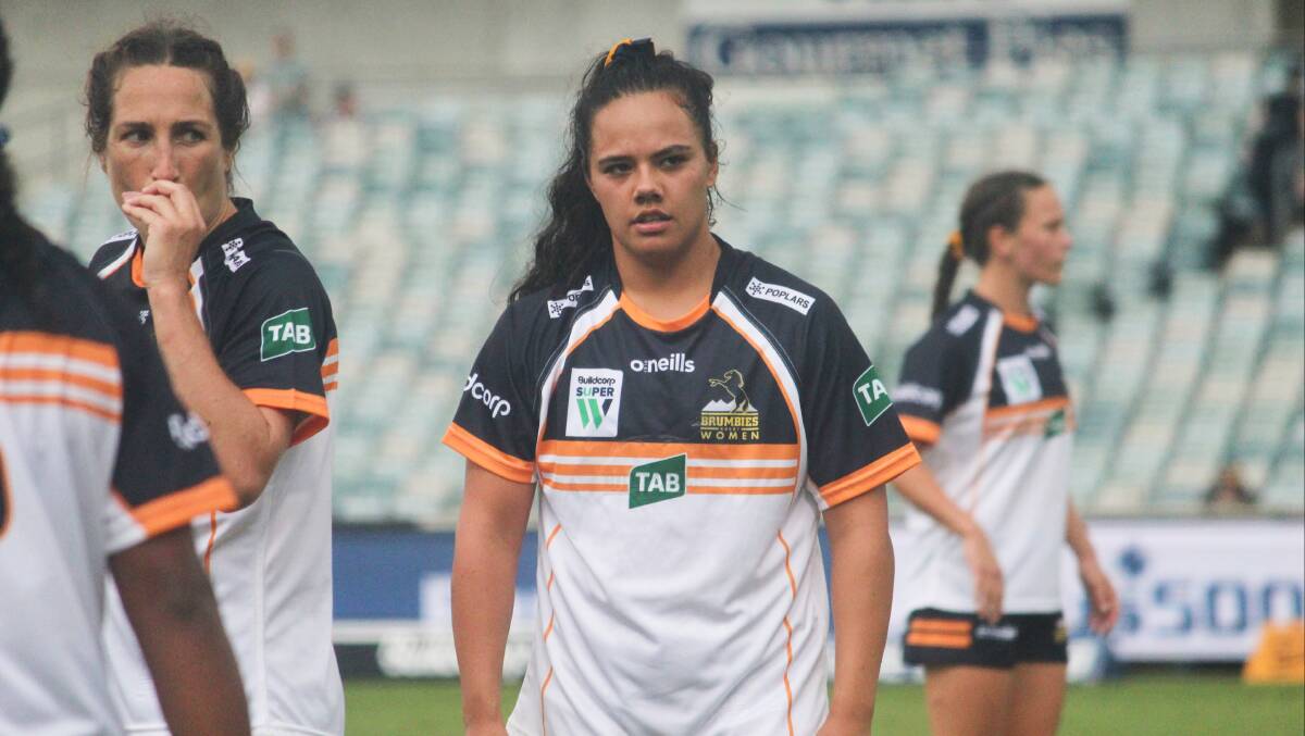 Selected: Pearl Rakete has only gotten better since she was first named for the Brumbies' 2020 Super W campaign. Photo: Zac Lowe.