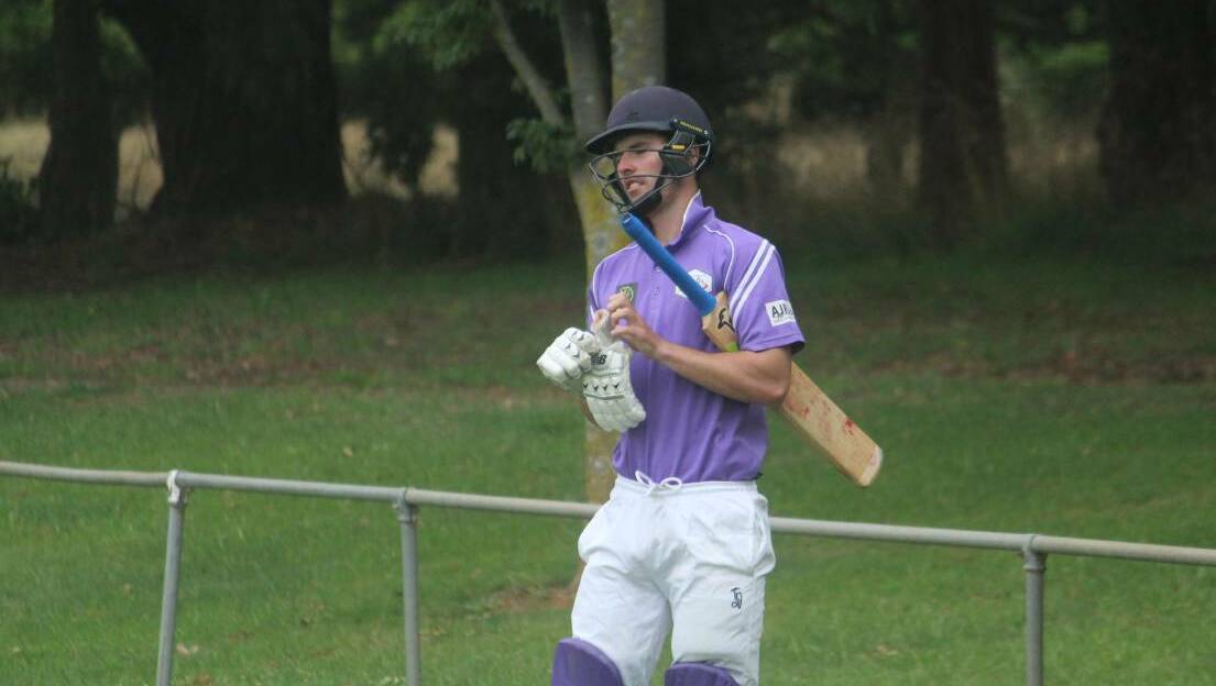 Start the season: Crookwell's batsmen will need to be ready for anything on the new Marulan wicket. Photo: Zac Lowe.