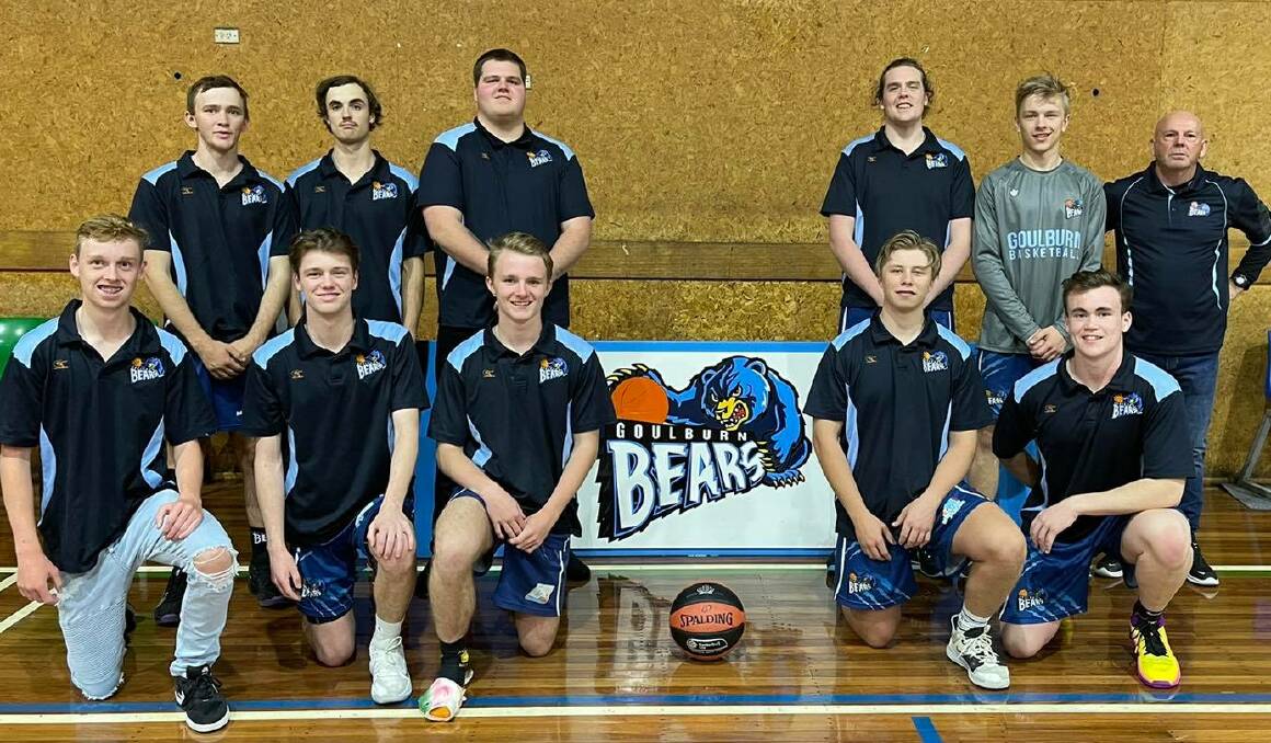 On court: The Goulburn Bears Youth League men's team experienced all the highs and lows sport has to offer in just two days. Photo: Goulburn Bears. 