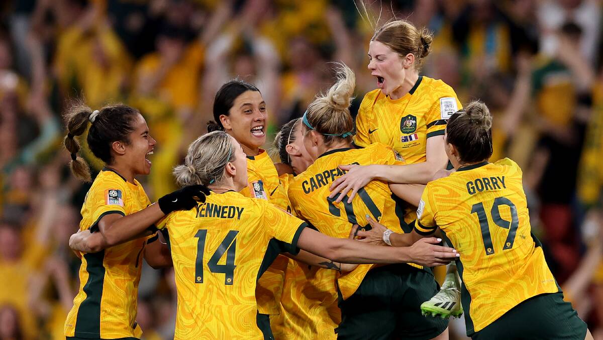 The Matildas have captured the attention of the nation. Picture Getty Images