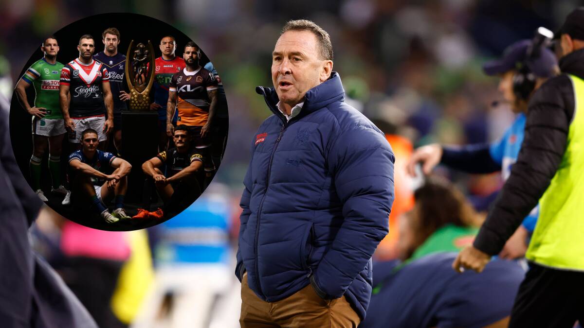 Ricky Stuart says the odds are stacked against Canberra this week. Picture by Karleen Minney