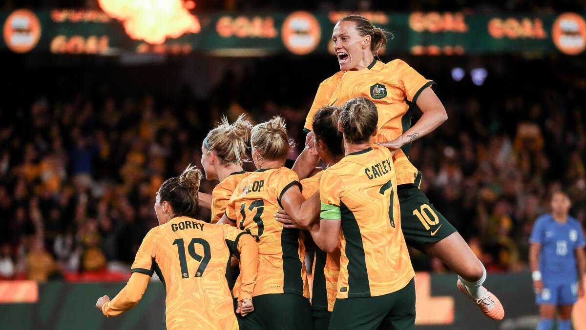 The Matildas finished their preparation in style with a win against France last week. Picture Getty Images