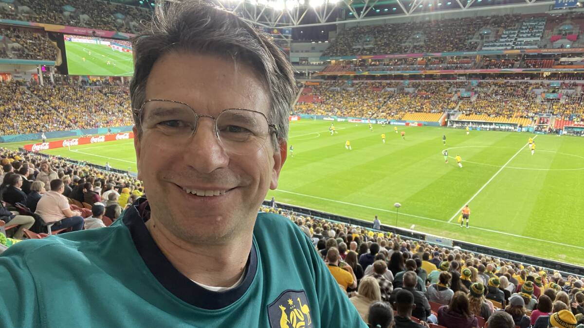 Paul Letters at Lang Park in Brisbane during the 2023 FIFA Women's World Cup. Picture supplied