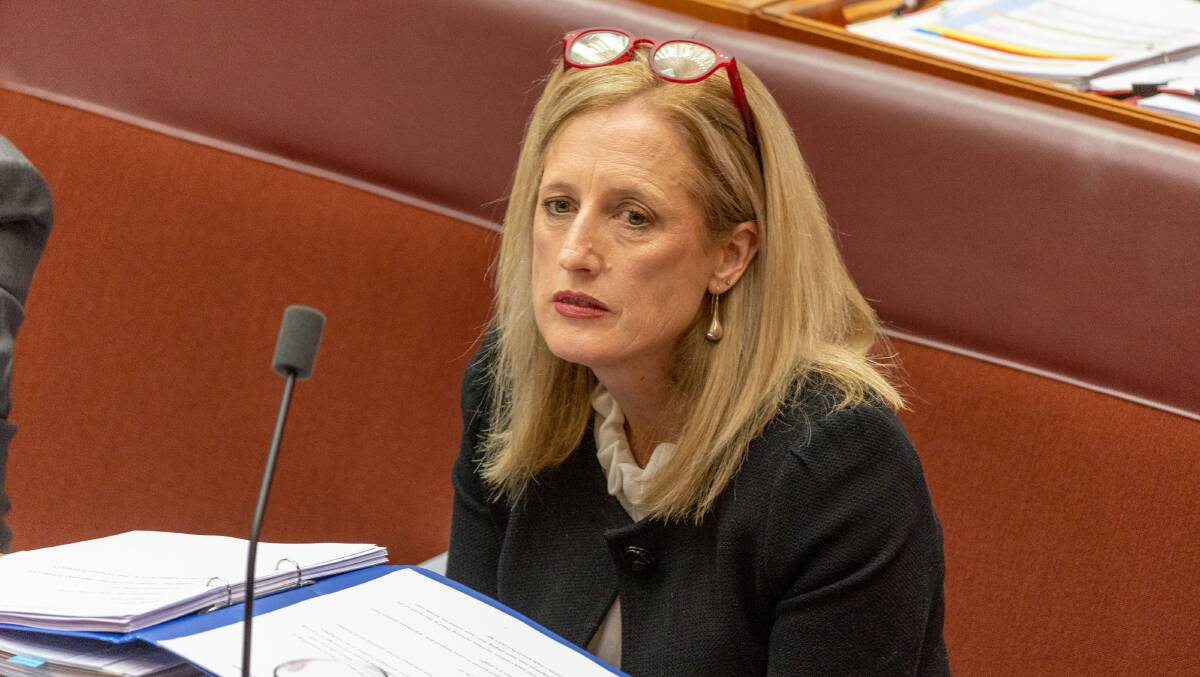 ACT senator Katy Gallagher. Picture by Gary Ramage