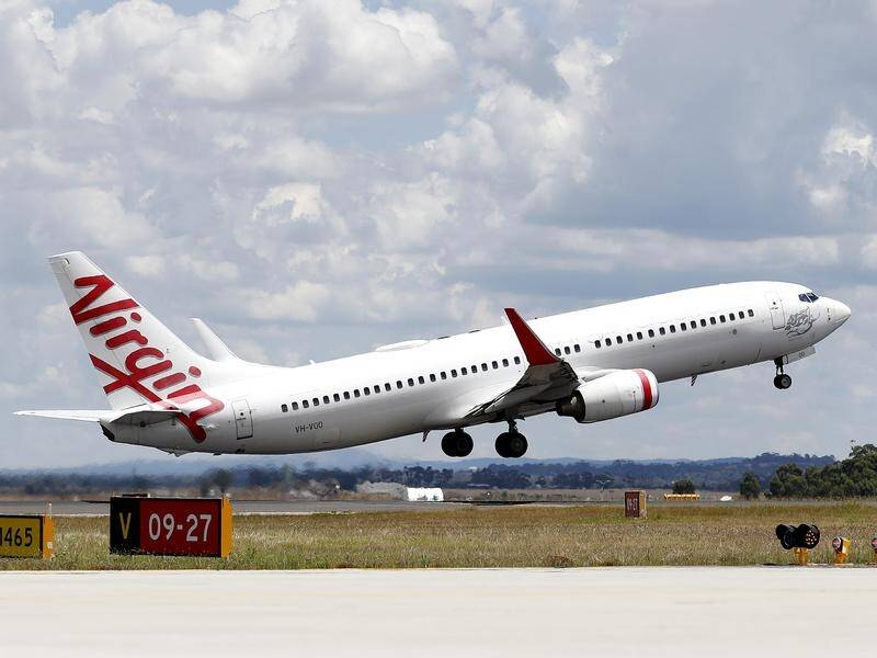 A Virgin flight to Melbourne returned to Perth after the alleged acts by a "disruptive passenger". (Con Chronis/AAP PHOTOS)