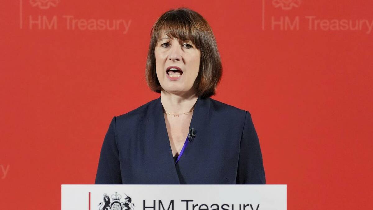 Finance minister Rachel Reeves will set out the findings of a fiscal review on Monday. (AP PHOTO)