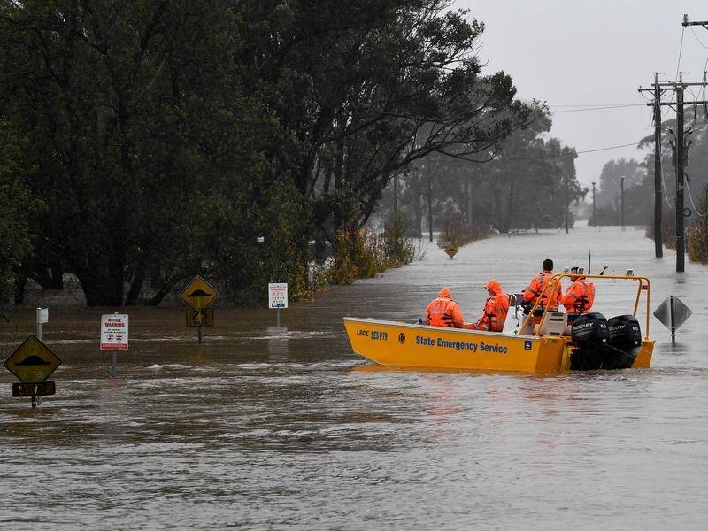 Over $94 million will be spent improving preparedness for and emergency responses to NSW floods. (Bianca De Marchi/AAP PHOTOS)