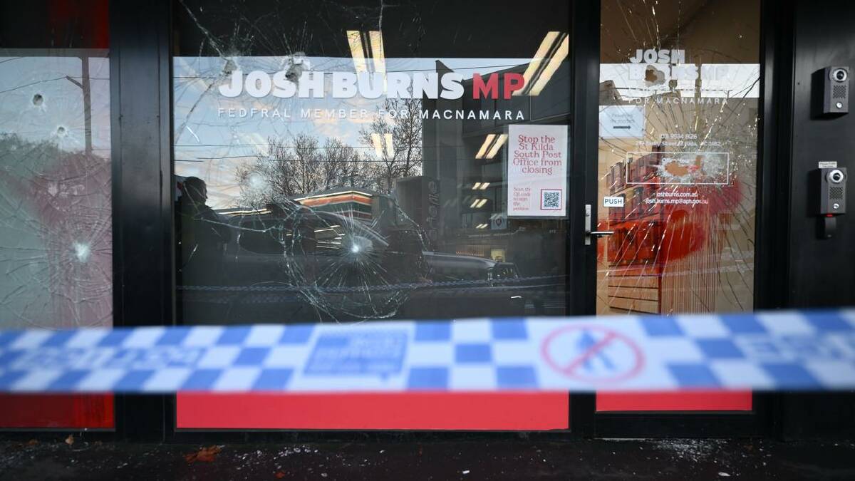 Mr Burns says it was a distressing time for his team but they are keen to move on from the vandalism (Joel Carrett/AAP PHOTOS)
