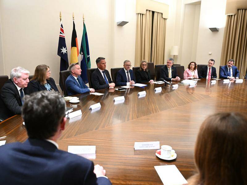 Labor heavyweights are meeting to decide who will replace two senior ministers set to quit politics. Photo: Joel Carrett/AAP PHOTOS