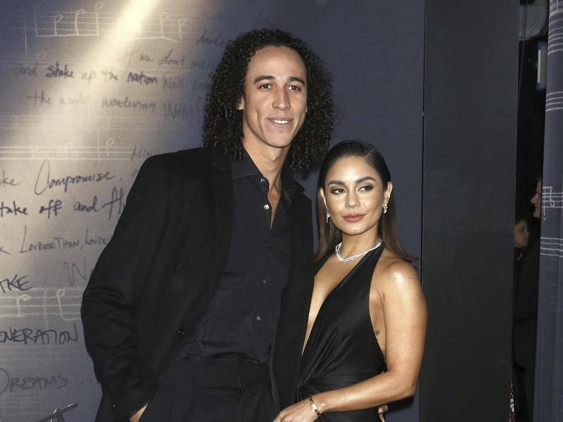 Cole Tucker and Vanessa Hudgens have welcomed their baby into the world. (AP PHOTO)
