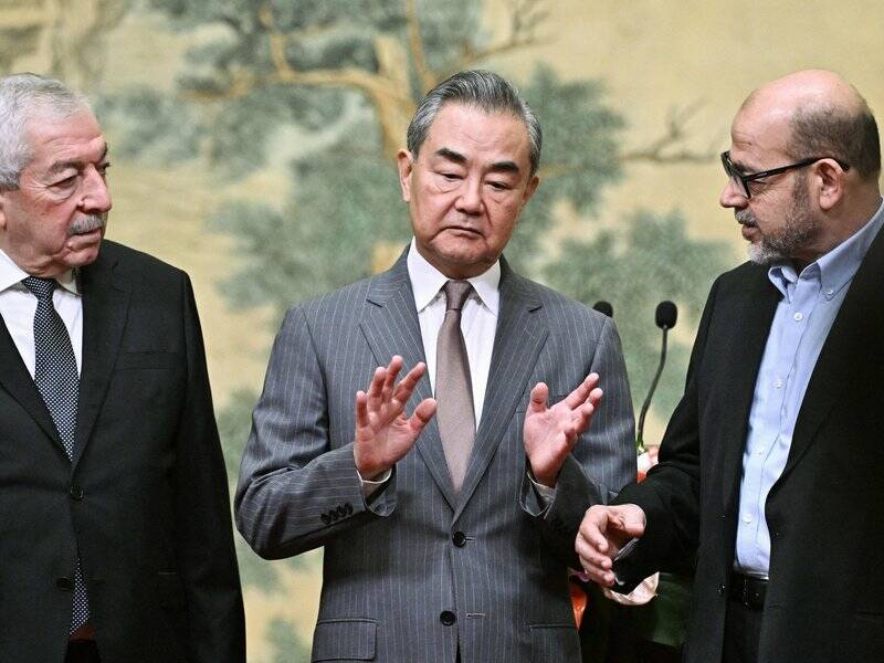 Chinese Foreign Minister Wang Yi has hailed the agreement between Fatah and Hamas. Photo: EPA PHOTO