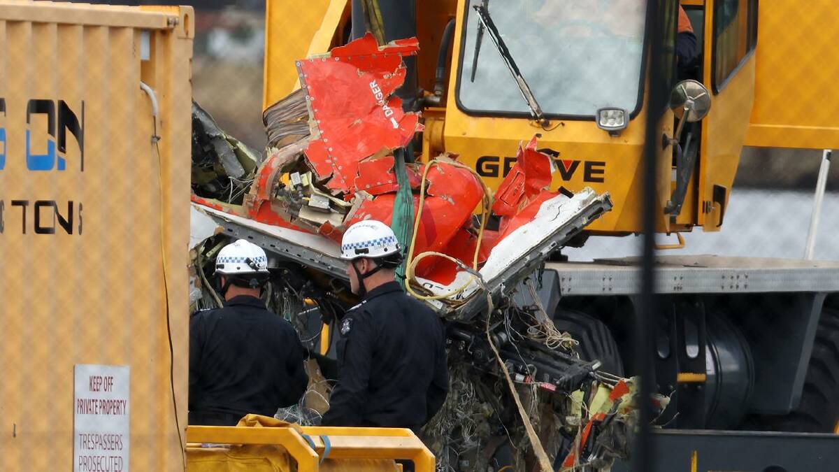 Neither aircraft in the collision was fitted with a flight data recorder or cockpit voice recorder. (Con Chronis/AAP PHOTOS)