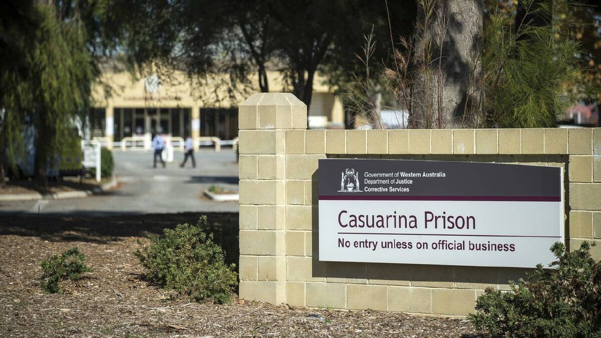Cleveland Dodd was found unresponsive in his cell in the youth wing of Casuarina Prison in Perth. (Aaron Bunch/AAP PHOTOS)
