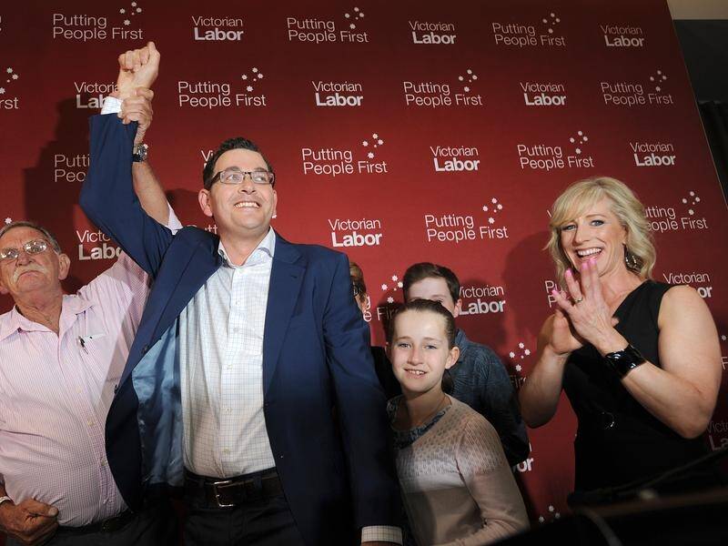 Victorian Premier Daniel Andrews guided Labor to a third state election win last year. (Joe Castro/AAP PHOTOS)