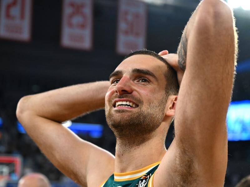 NBL champion Jack McVeigh has skipped his honeymoon to chase his dream of playing at the Olympics. (James Ross/AAP PHOTOS)