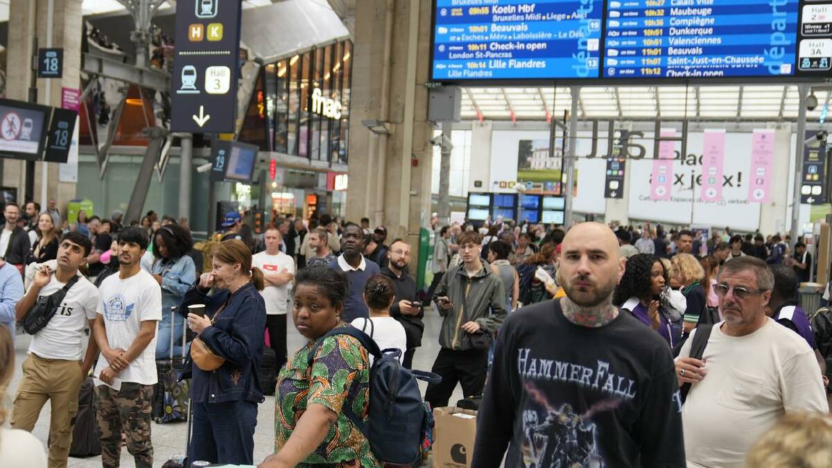 French officials denounced the vandalism that stranded thousands of rail passengers. (AP PHOTO)