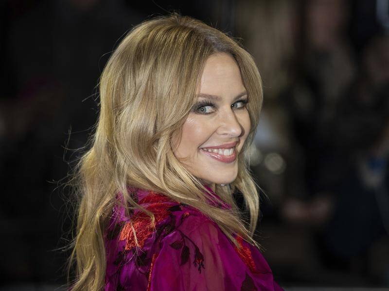 Kylie Minogue says she's been surprised by the success of her single Padam Padam in the US. (AP)