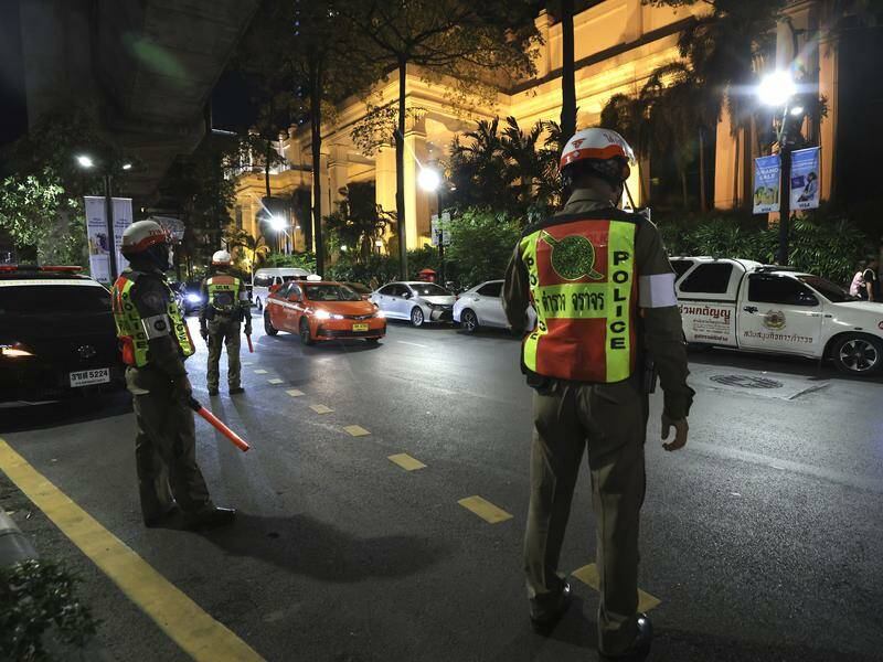 The six victims had booked several rooms at Bangkok's Grand Hyatt Erawan Hotel. Photo: AP PHOTO