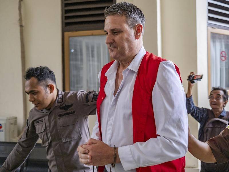 Troy Smith, from Port Lincoln, SA, has been sentenced to rehabilitation for drug possession in Bali. (EPA PHOTO)