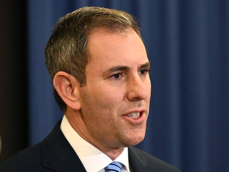 Treasurer Jim Chalmers says Australians can "own the future" if we manage the big changes under way. (Darren England/AAP PHOTOS)
