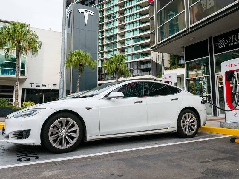 Tesla has partnered with an insurance firm in Australia to bring down prices. Photo: Jennifer Dudley-Nicholson/AAP PHOTOS