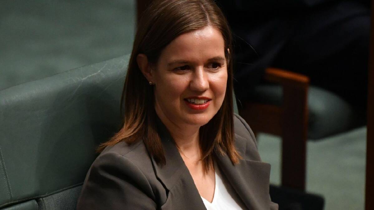Kate Thwaites becomes an assistant minister for the portfolios of social security, ageing and women. (Mick Tsikas/AAP PHOTOS)