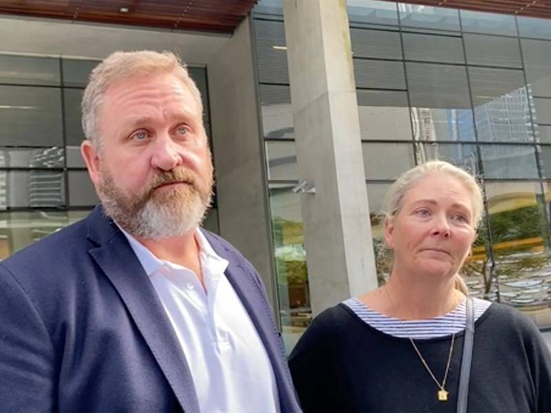 Steve and Alison Swinbourne said praised the decision to refuse bail for their son's accused killer. (Cheryl Goodenough/AAP PHOTOS)