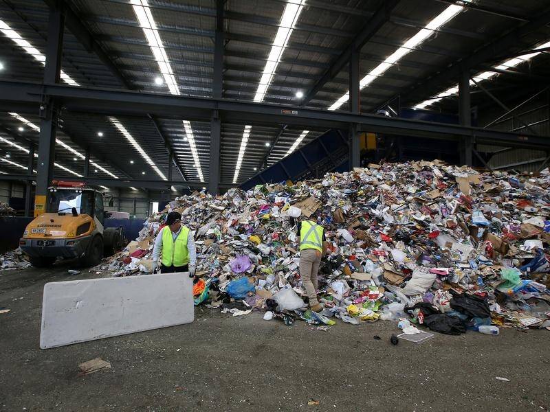 Australia can no longer rely on recycling schemes as the plastic waste solution, researchers say. (Jono Searle/AAP PHOTOS)