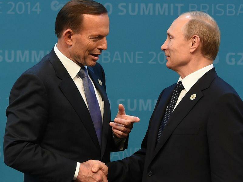 Tony Abbott says he should have 'done more than shirtfront' Vladimir Putin after the MH17 atrocity. Photo: Lukas Coch/AAP PHOTOS