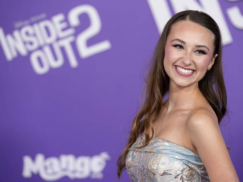 Kensington Tallman voices Riley in Inside Out 2, which is raking it in at the global box office. (AP PHOTO)