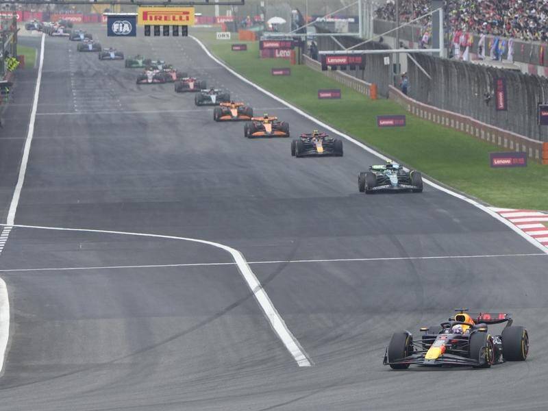 Red Bull's Max Verstappen dominated yet again with an emphatic victory in the Chinese Grand Prix. (AP PHOTO)