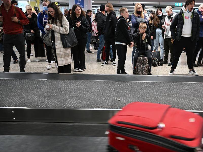 The Border Force says its probe exposed criminal behaviour by dozens of Melbourne airport workers. (Joel Carrett/AAP PHOTOS)