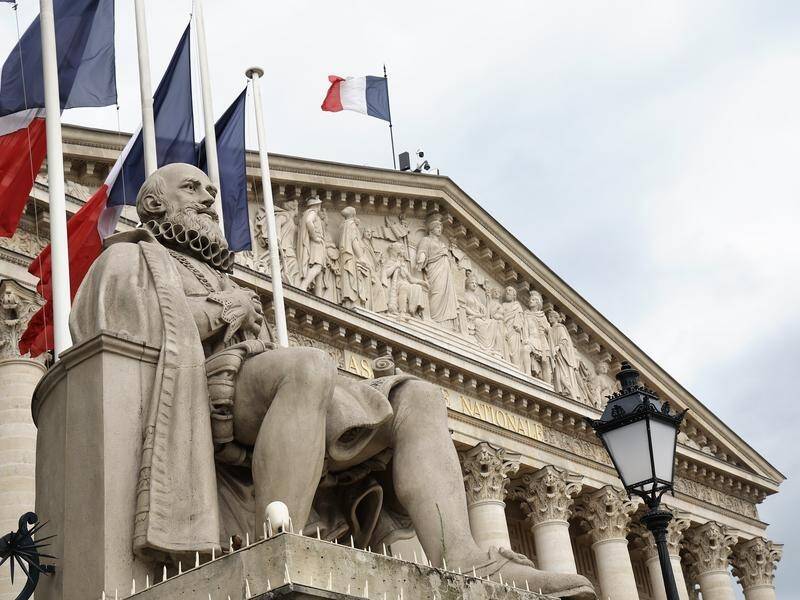 The National Assembly is the central pillar of the French parliament. (EPA PHOTO)
