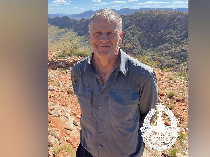 Alistair Thomson is missing after going hiking along the Larapinta Trail in Central Australia. (Supplied Northern Territory Police/AAP PHOTOS)