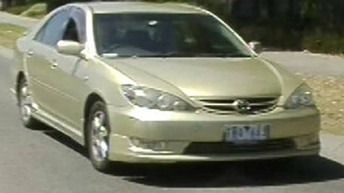 Adrain Romeo was last seen driving away from home in his gold Toyota Camry sedan. (HANDOUT/VICTORIA POLICE)