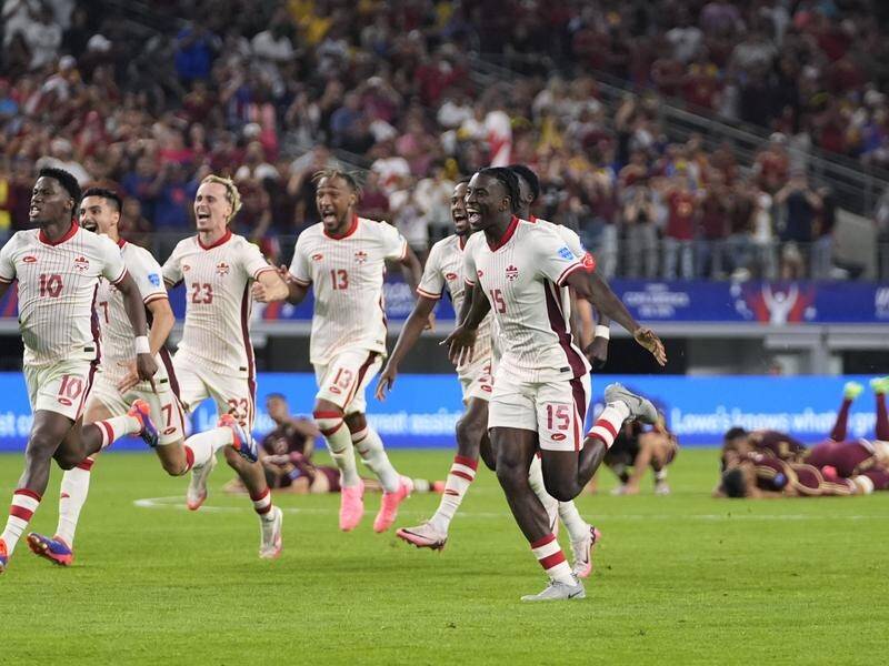 Canada have upset Venezuela to reach the Copa America semi-finals for the first time. (AP PHOTO)