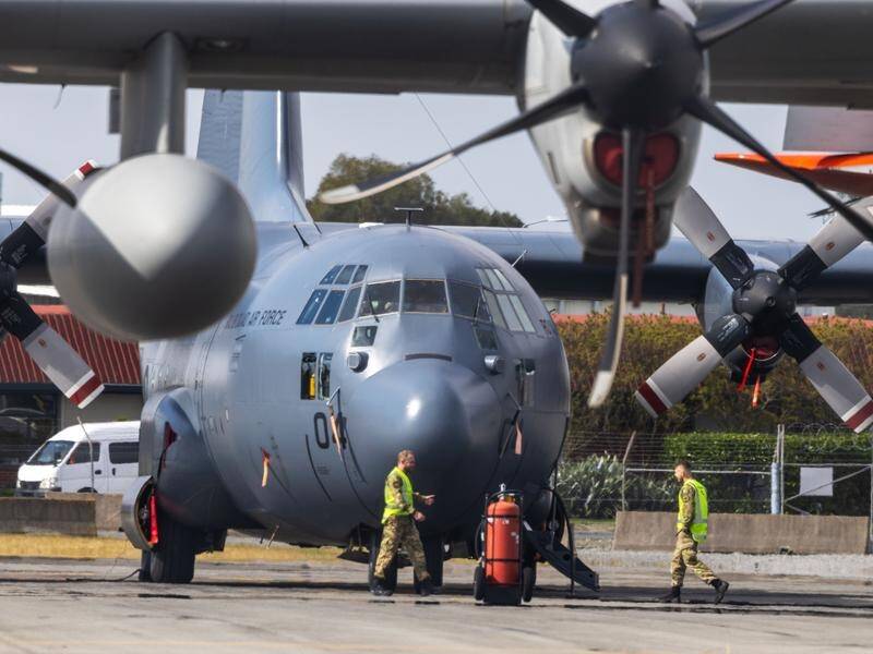 Another New Zealand political and trade mission has been let down by problems with a defence plane. (Mike Scott/AAP PHOTOS)