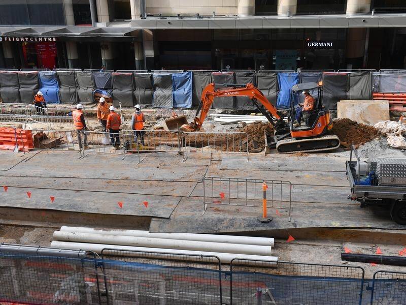 NSW wants to overturn a judgment compensating businesses for Sydney CBD light rail disruption. (Mick Tsikas/AAP PHOTOS)