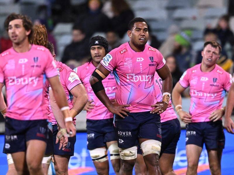 The Rebels' participation in the Super Rugby Pacific competition is over, after this season. Picture AAP