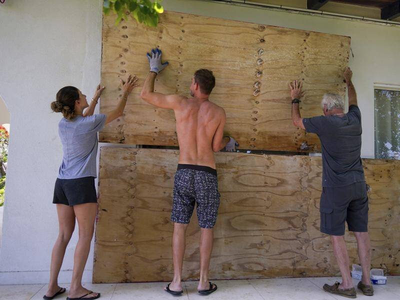 Residents in Barbados are preparing to bunker down for Hurricane Beryl. (AP PHOTO)