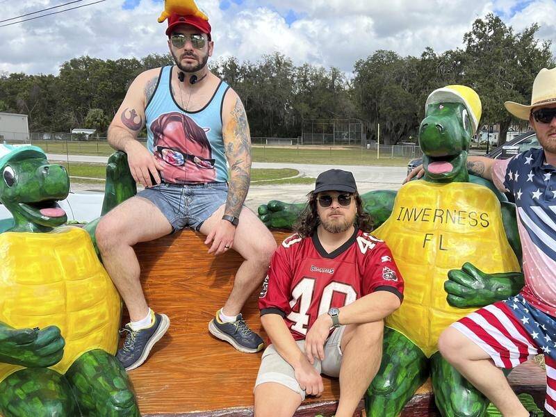 The Games parody Florida's reputation for brawling, drinking, gunfire, and reptile wrangling. (AP PHOTO)