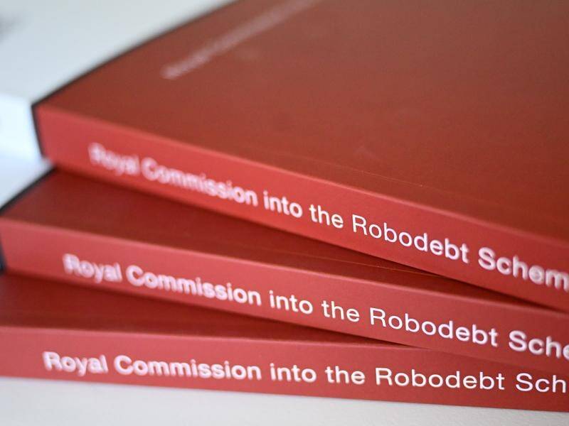 The royal commission's report has delivered scathing findings about former coalition ministers. (Lukas Coch/AAP PHOTOS)