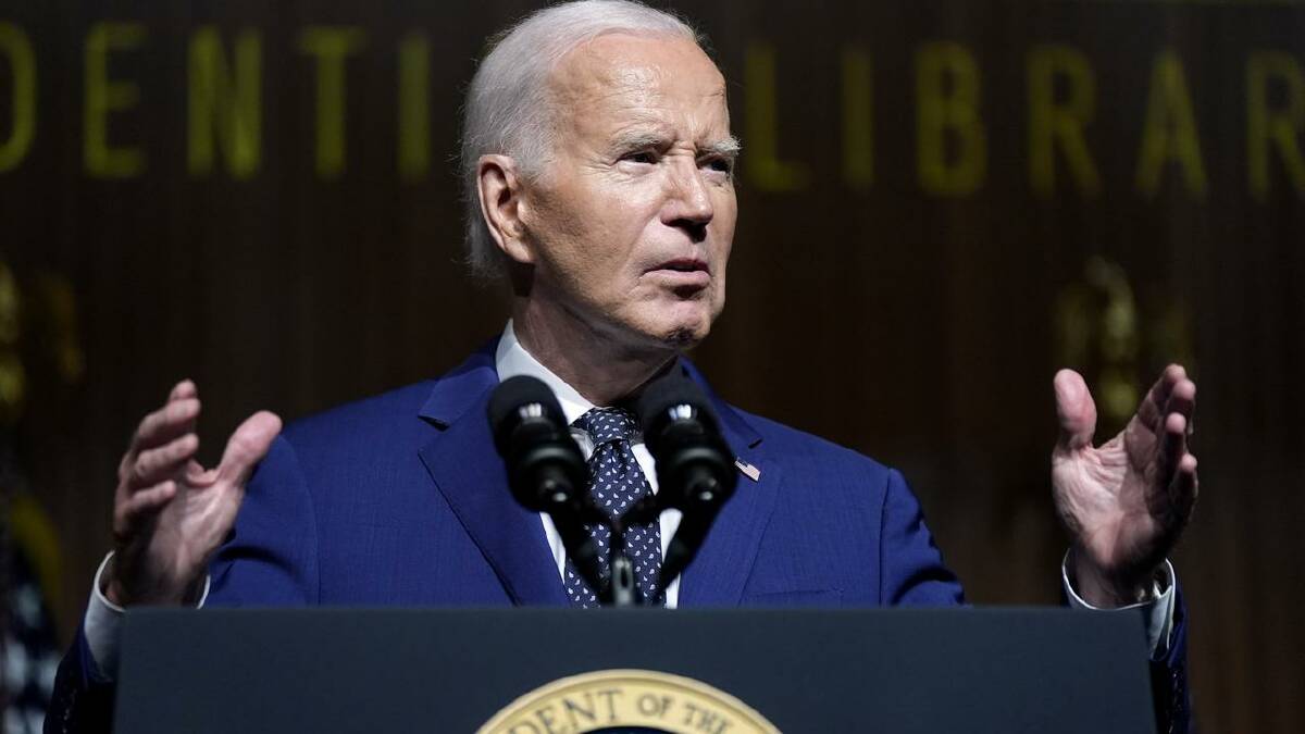 President Joe Biden says the US Supreme Court has become and an extreme court. (AP PHOTO)