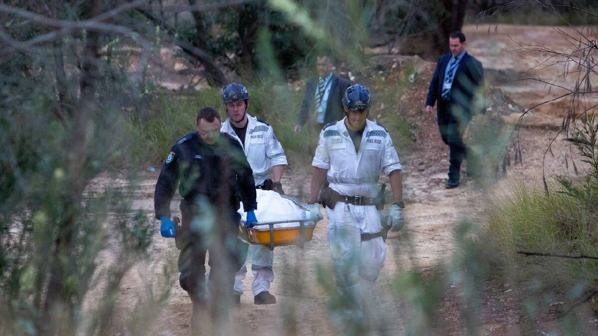 Namja Carroll's body was found in bushland at Sandy Point in Sydney's southwest. (Paul Braven/AAP PHOTOS)