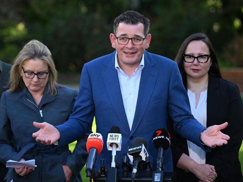 Premier Daniel Andrews says the financial case for hosting the Commonwealth Games doesn't stack up. (James Ross/AAP PHOTOS)