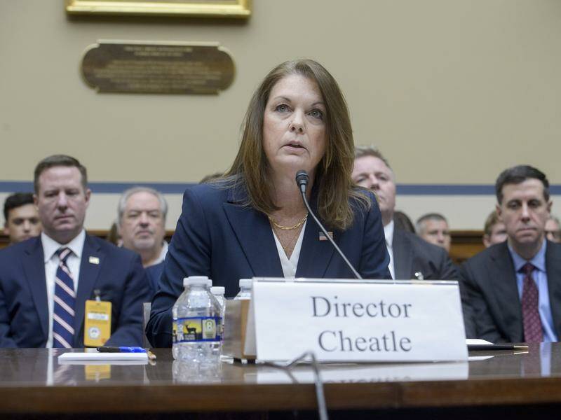 US Secret Service director Kimberly Cheatle has told a hearing her agency "failed". Photo: AP PHOTO