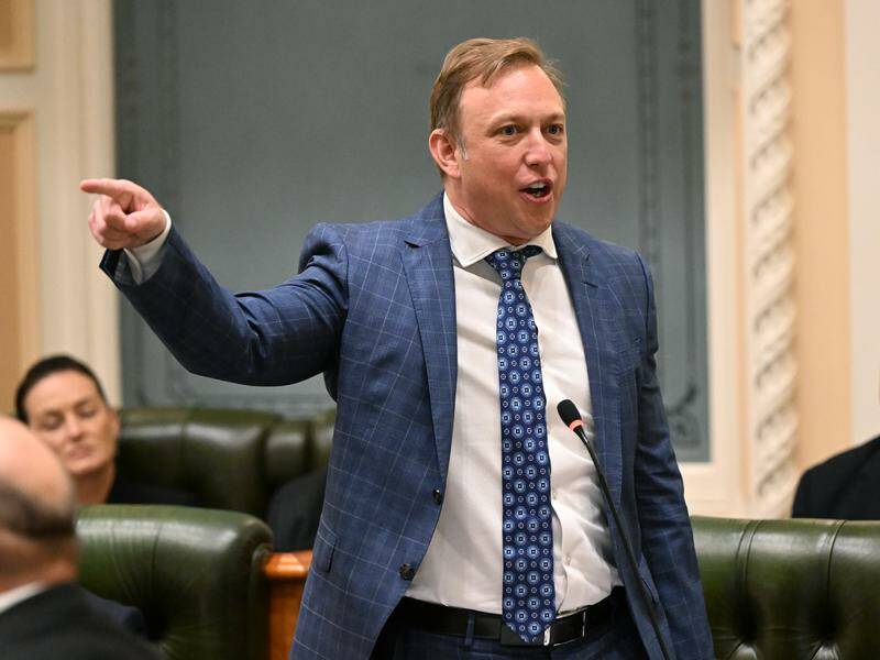 Premier Steven Miles says a deepfake video of himself represents a "turning point for democracy". Photo: Darren England/AAP PHOTOS