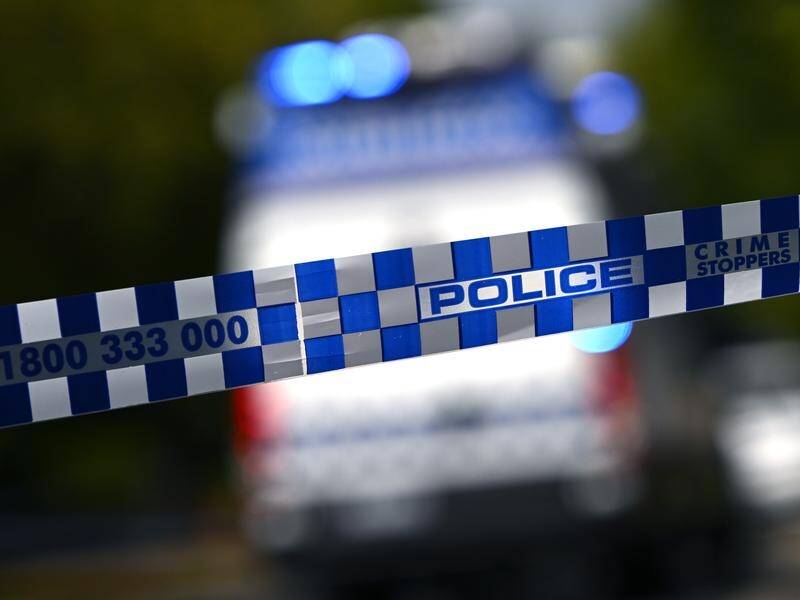 Victoria Police were called to a Brighton property on Friday night and arrested a 52-year-old man. (Joel Carrett/AAP PHOTOS)